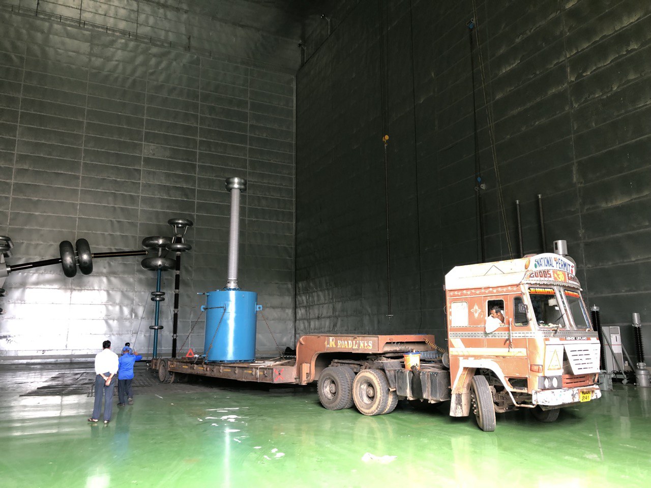 On 16 september 2022 420 kV bushings were certified in the city Hyderabad.