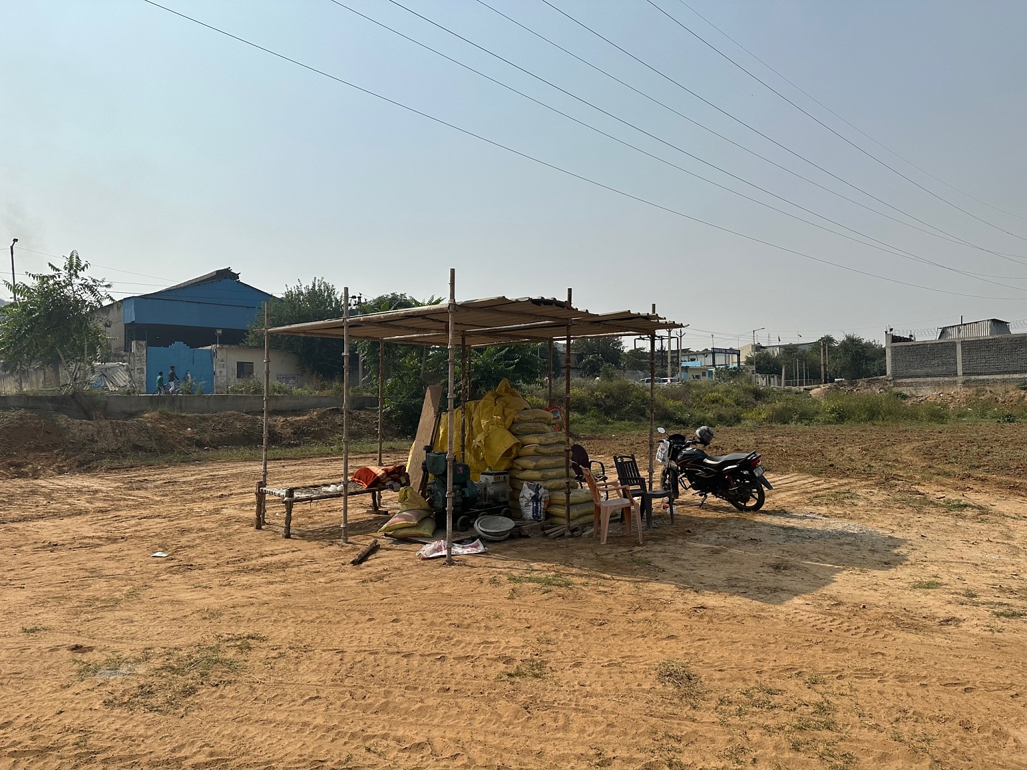 On 29 september 2023 the territory for the construction of the plant has been selected and cleared. 
